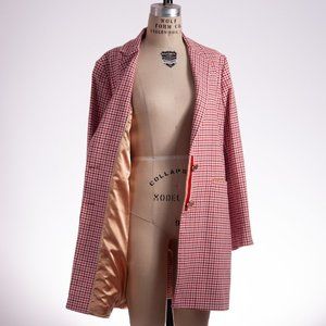 Mos Mosh Size 44 Houndstooth Coat